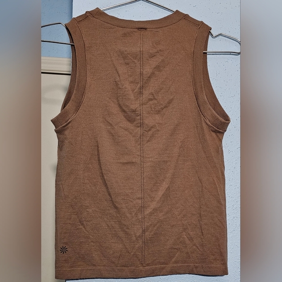 Athleta - Ascent Seamless Tank - Size Small - Rustic Beige - Picture 3 of 5